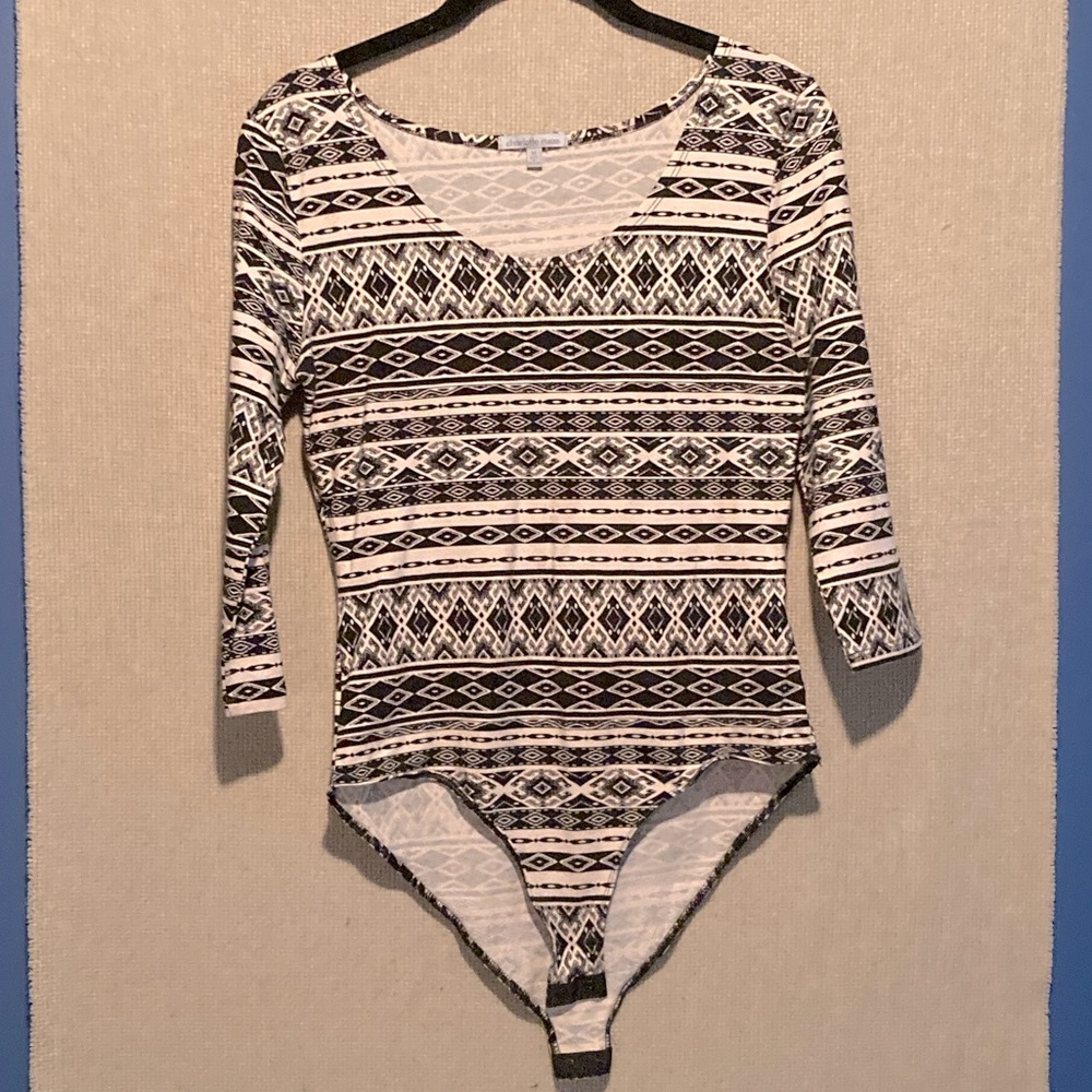 Patterned leotard